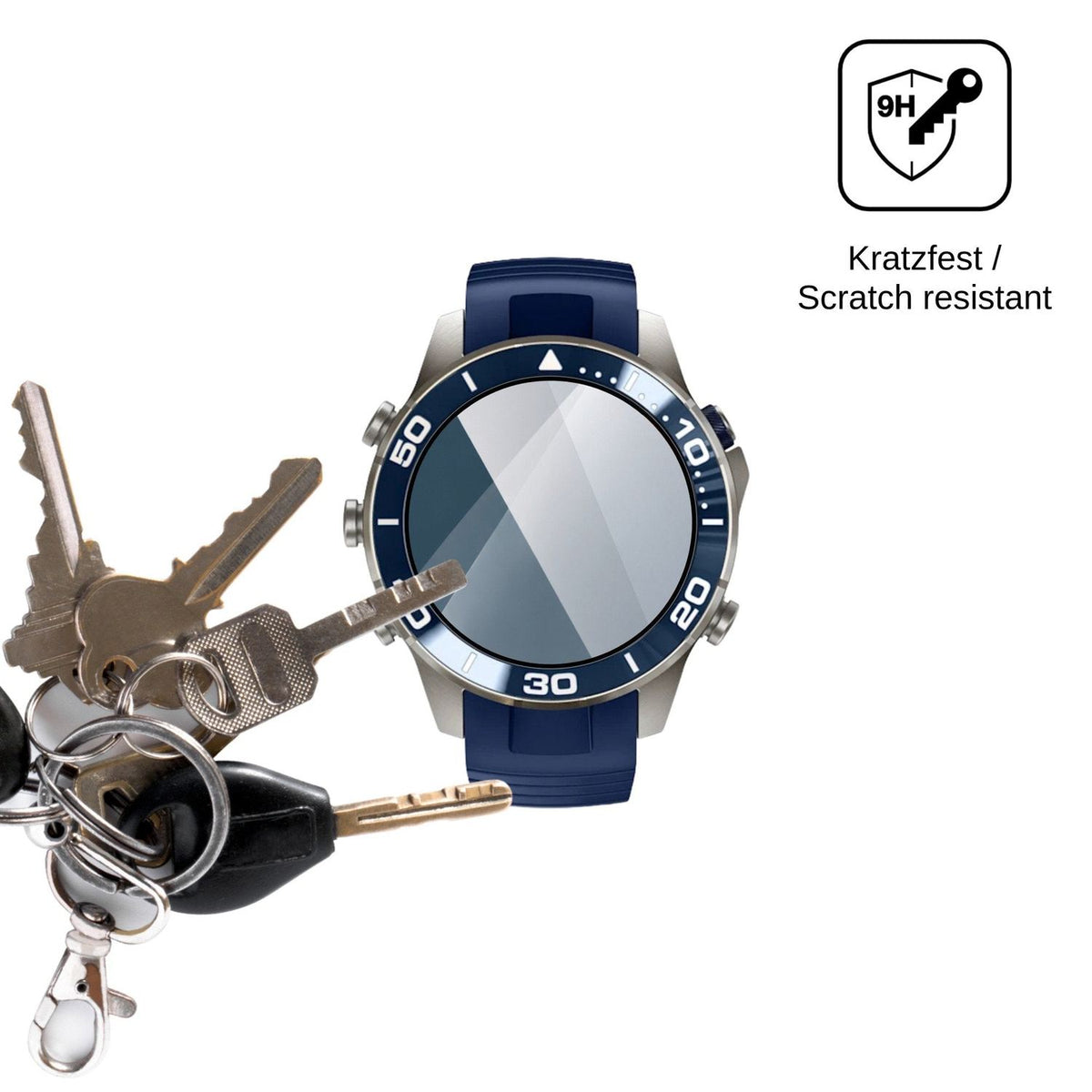2x 9H Schutzfolie für Garmin MARQ Diver Panzerfolie