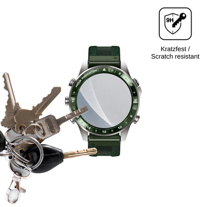 2x 9H Schutzfolie matt für Garmin MARQ Golfer Gen 3 Panzerfolie
