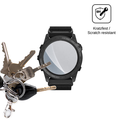 2x 9H Schutzfolie matt für Garmin tactix 7 Pro Ballistics Edition Panzerfolie