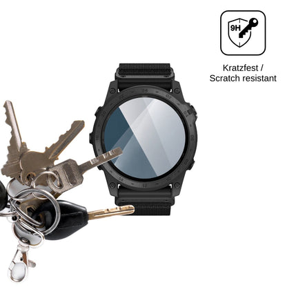 2x 9H Schutzfolie für Garmin tactix 7 Pro Ballistics Edition Panzerfolie