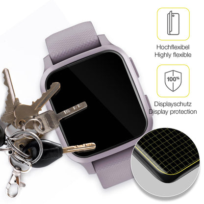 dipos Displayschutz für Garmin Venu Sq 2, transparente Oberfläche, geringe Dicke und perfekte Passform