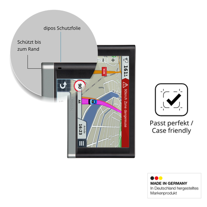 Besonders flexibler Displayschutz mit Anti-Shock-Schicht im Materialmix