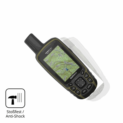 2x 9H Schutzfolie matt für Garmin GPSMAP 65s Panzerfolie
