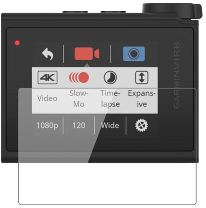 2x 9H Schutzfolie für Garmin Virb Ultra 30 Panzerfolie