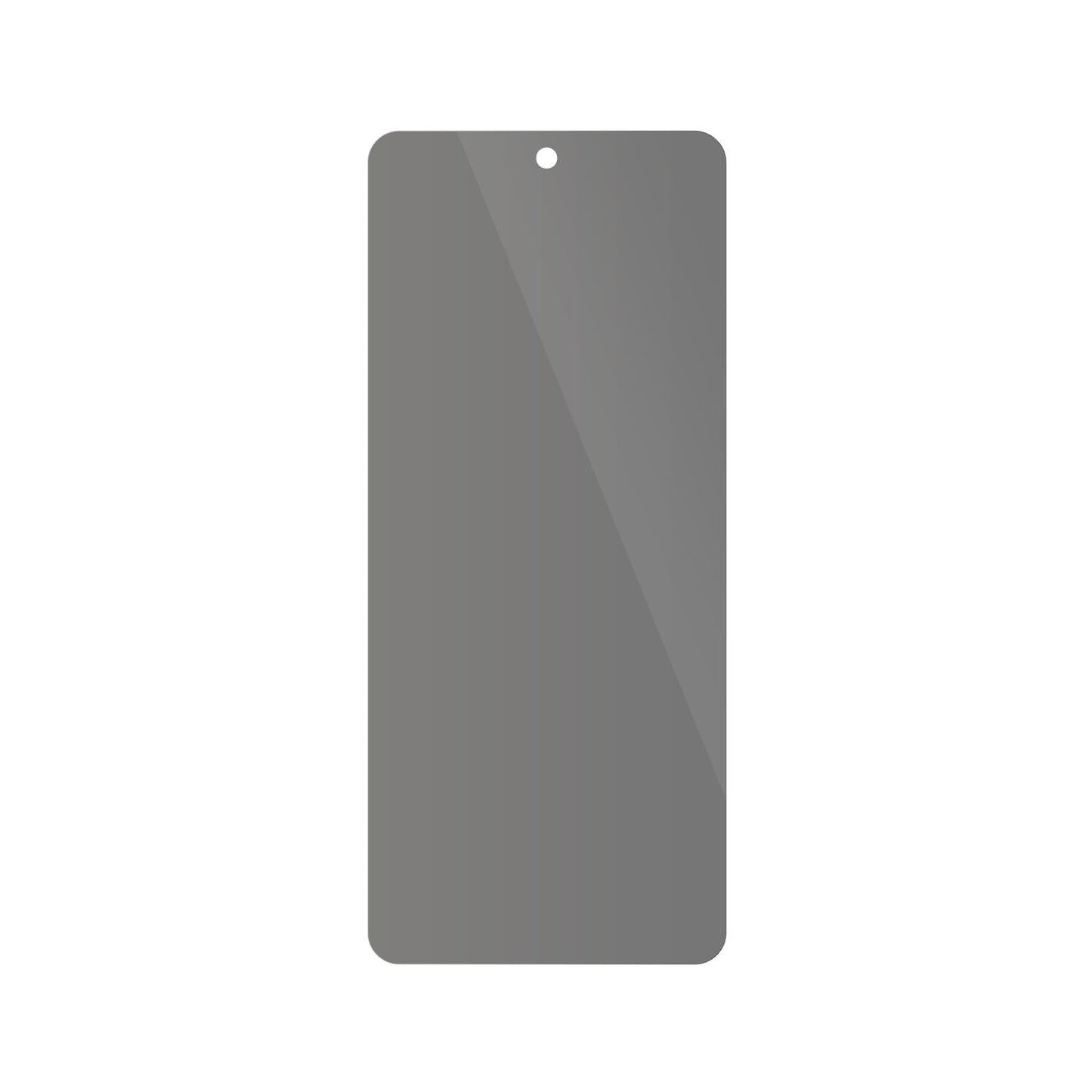 dipos Displayschutz für General Mobile GM22 Plus, mit Blickschutzfilter und perfekter Passform auch für die Rundungen