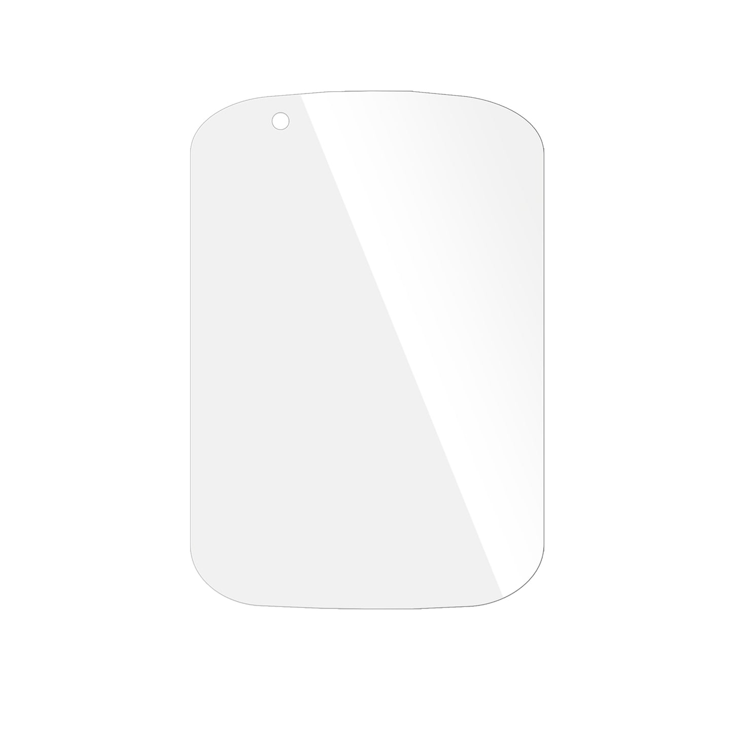 dipos Displayschutz für Geoid CC600 2.4 Zoll, transparente Oberfläche, geringe Dicke und perfekte Passform