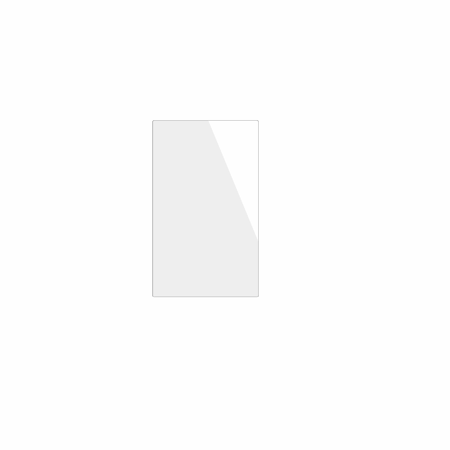 dipos Displayschutz für Gerbala 4K 75MP, transparente Oberfläche, geringe Dicke und perfekte Passform