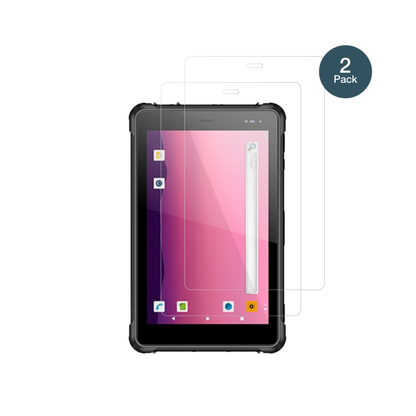 geshemmtk6877 mit aufgebrachter dipos Flex Schutzfolie, glasklare Darstellung ohne Einschränkungen