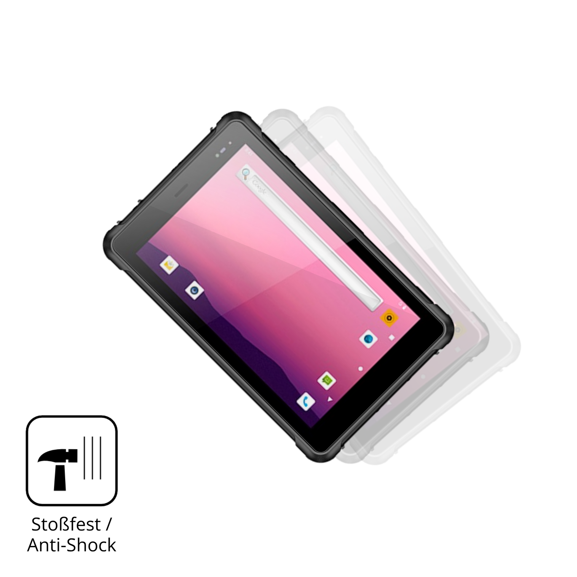 Schutz gegen Kratzer auf dem geshemmtk6877 Glas durch Schlüssel, Stöße gegen die Tischkante oder Stürze