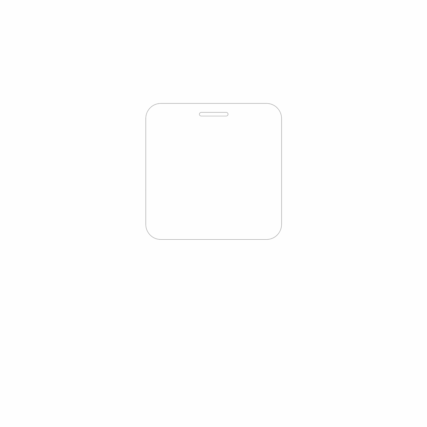 dipos Displayschutz für GFive Magic, mattierte Oberfläche, geringe Dicke und perfekte Passform