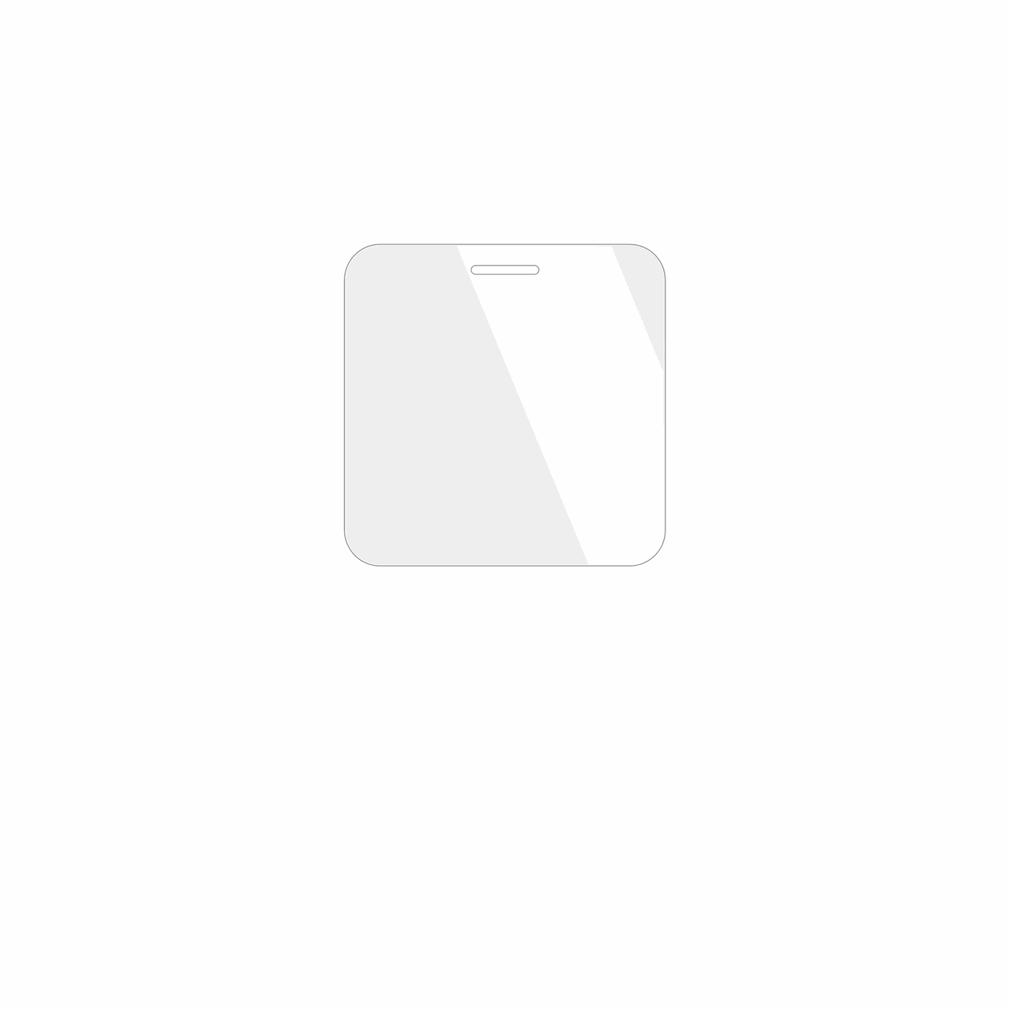 dipos Displayschutz für GFive Magic, transparente Oberfläche, geringe Dicke und perfekte Passform
