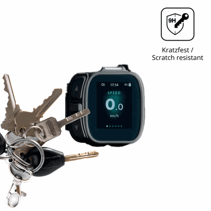 dipos Displayschutz für Giant Ridecontrol Dash 2 2026, transparente Oberfläche, perfekte Passform auch für die Rundungen