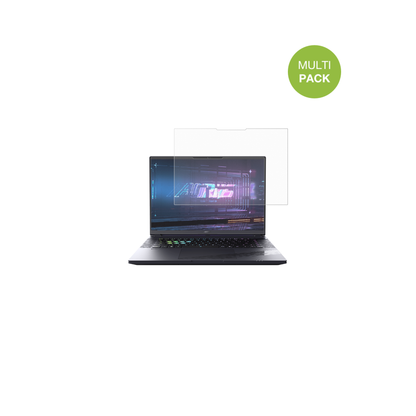 GigabyteAorus 16X 2024 mit aufgebrachter dipos Displayschutzfolie, die lästige Fingerabdrücke minimiert