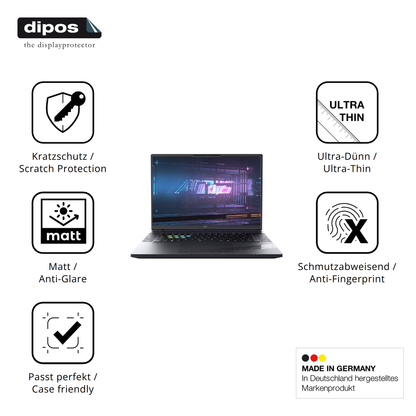 Displayschutz hergestellt in Deutschland, höchste Qualität made in Germany