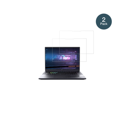 GigabyteAorus 16X 2024 mit aufgebrachter dipos Flex Schutzfolie, glasklare Darstellung ohne Einschränkungen