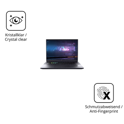 Flexible TPU-Folie passend zugeschnitten für Gigabyte Aorus 16X 2024, vollständige Abdeckung