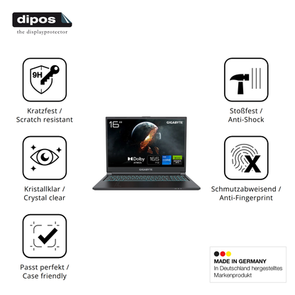 Displayschutz hergestellt in Deutschland, höchste Qualität made in Germany