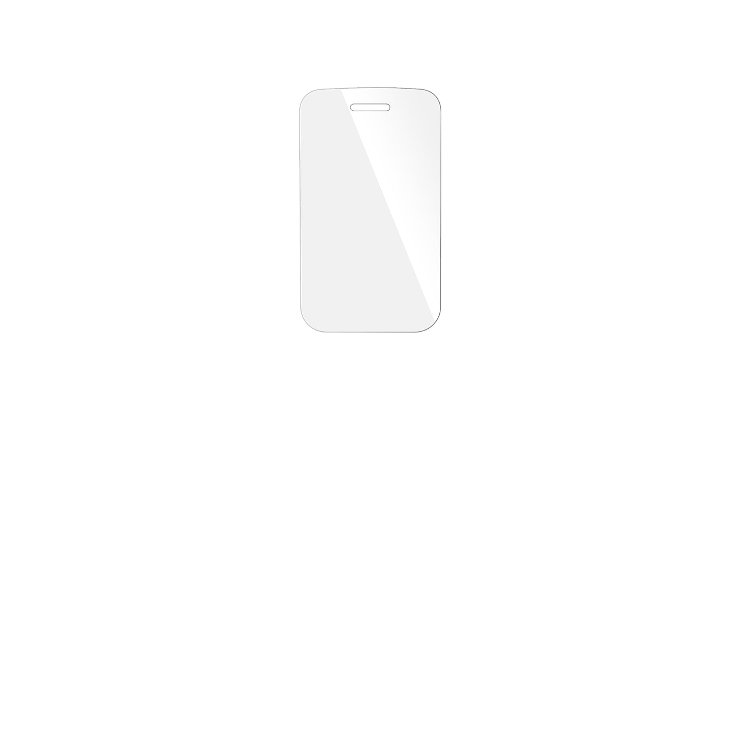 dipos Displayschutz für Gigaset GL595, transparente Oberfläche, geringe Dicke und perfekte Passform