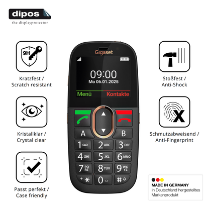 Displayschutz hergestellt in Deutschland, höchste Qualität made in Germany