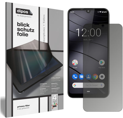Blickschutzfolie für Gigaset GS190 matt Schutzfolie Privacy