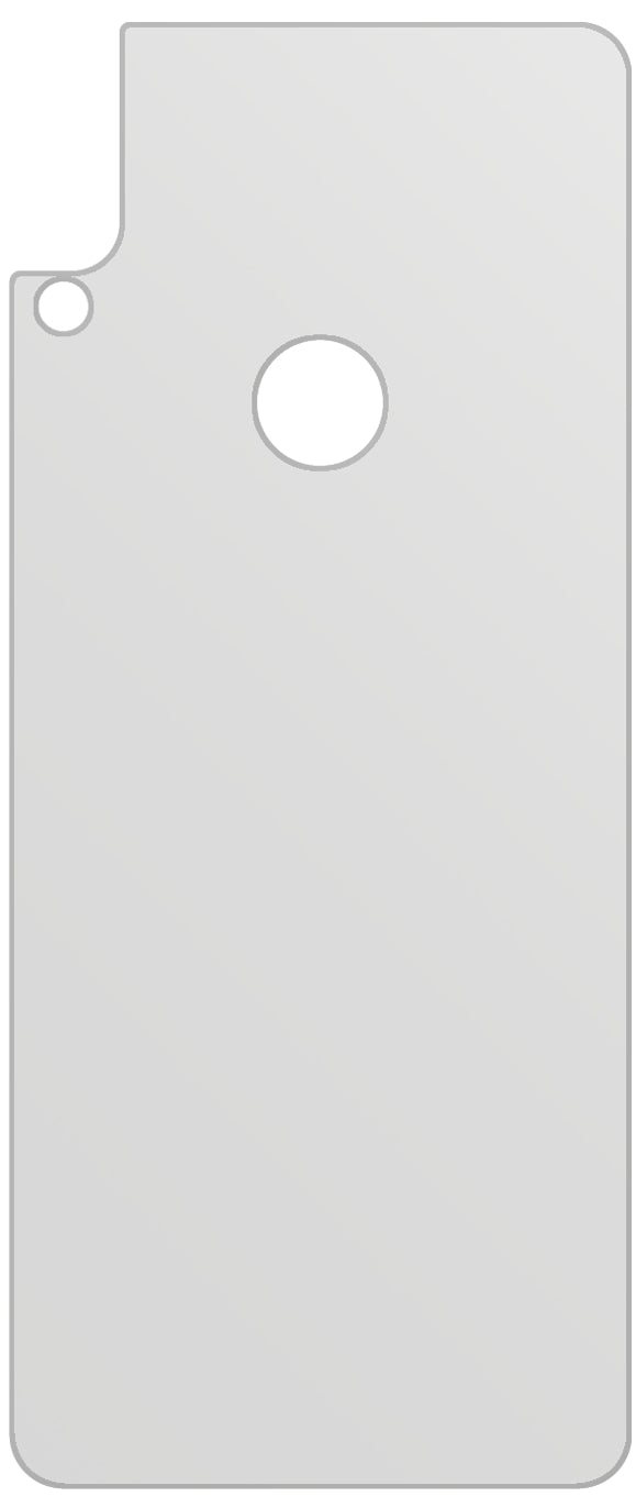 dipos Displayschutz für Gigaset GS190 Rückseite, mattierte Oberfläche, geringe Dicke und perfekte Passform