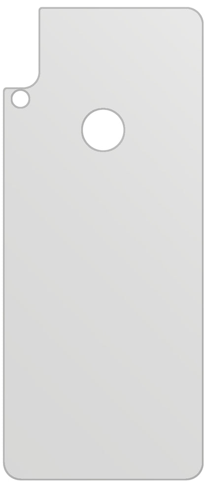 dipos Displayschutz für Gigaset GS190 Rückseite, mattierte Oberfläche, geringe Dicke und perfekte Passform