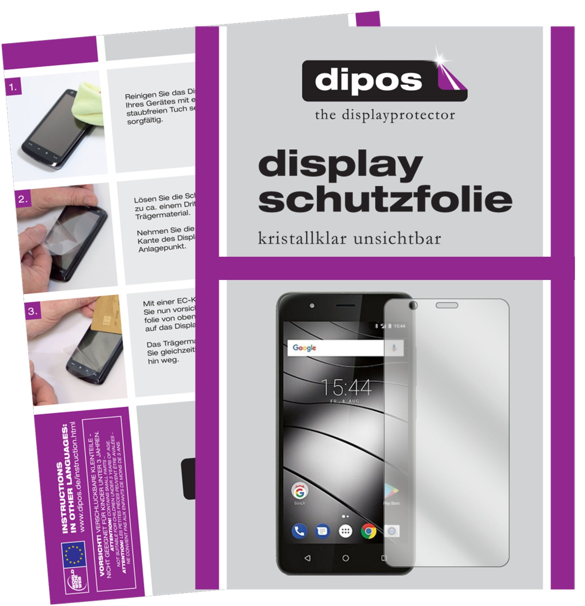 Mattes Panzerglas: Schutz vor Brüchen, Fingerabdrücken und Bildschirmblendung für Gigaset-GS270 Plus