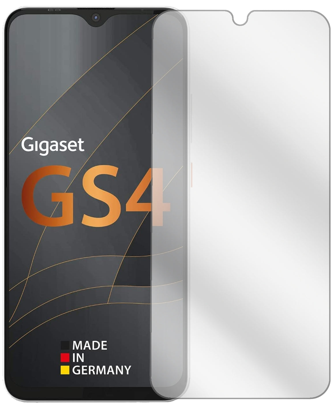 1x Schutzfolie klar für Gigaset GS4 Display-Schutzfolie