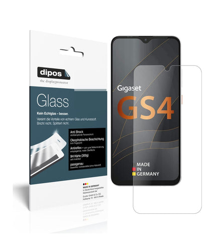 Matte Displayschutzfolie von dipos passend für Gigaset GS4, 9H kratzfest und blasenfrei montiert