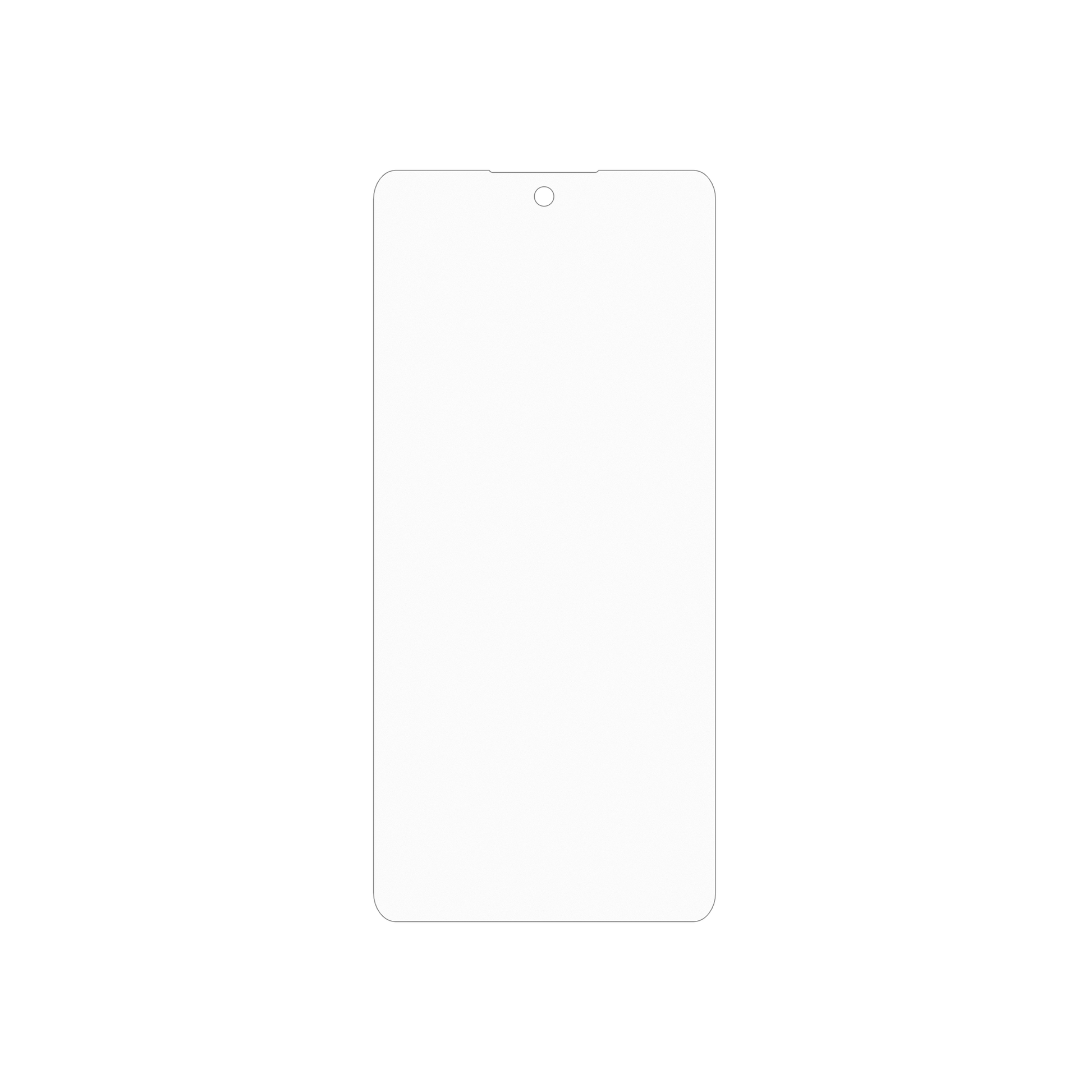 dipos Displayschutz für Gigaset GS6, mattierte Oberfläche, geringe Dicke und perfekte Passform