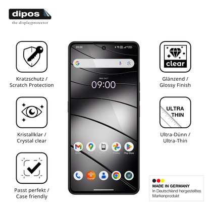 Displayschutz hergestellt in Deutschland, höchste Qualität made in Germany