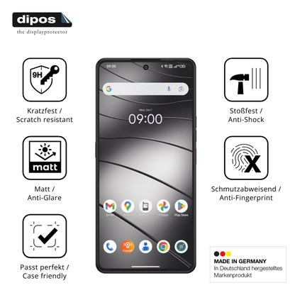 Displayschutz hergestellt in Deutschland, höchste Qualität made in Germany