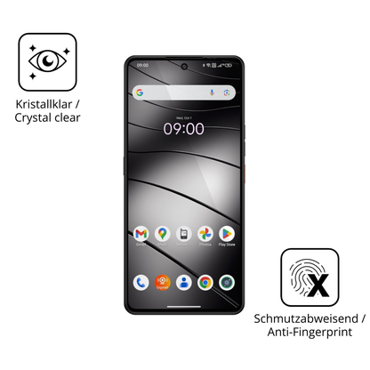 Flexible TPU-Folie passend zugeschnitten für Gigaset GS6 Pro, vollständige Abdeckung