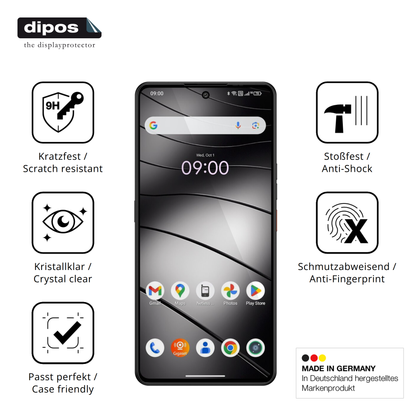 Displayschutz hergestellt in Deutschland, höchste Qualität made in Germany