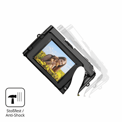 Schutz gegen Kratzer auf dem Aboobu Digitalkamera 4K 48MP 3 Zoll Glas durch Schlüssel, Stöße gegen die Tischkante oder Stürze