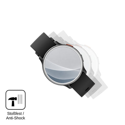 2x 9H Schutzfolie matt für aeac 1.27 Smartwatch Panzerfolie