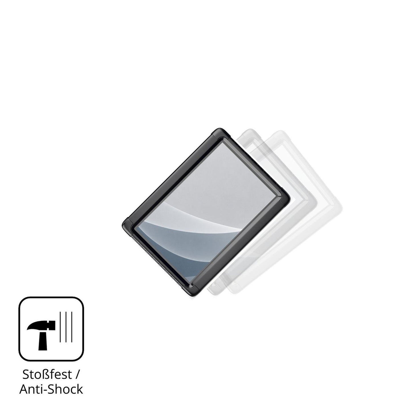 Schutz gegen Kratzer auf dem Ancel X6 Glas durch Schlüssel, Stöße gegen die Tischkante oder Stürze