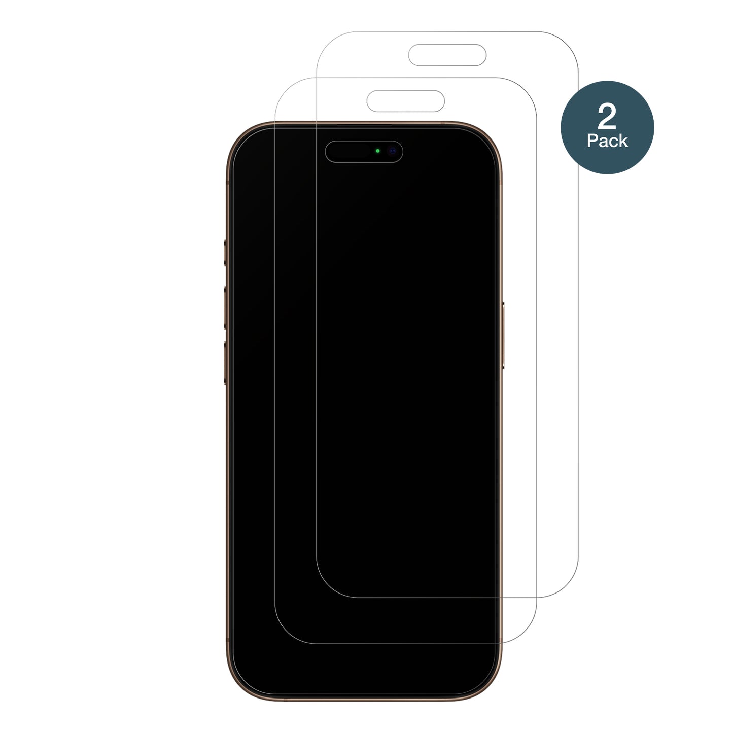Schutz gegen Kratzer auf dem Apple iPhone 16 Pro Glas durch Schlüssel, Stöße gegen die Tischkante oder Stürze