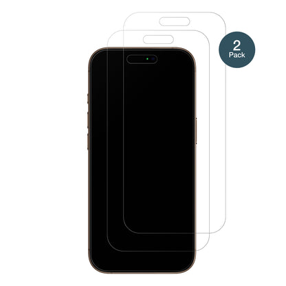 Schutz gegen Kratzer auf dem Apple iPhone 16 Pro Glas durch Schlüssel, Stöße gegen die Tischkante oder Stürze