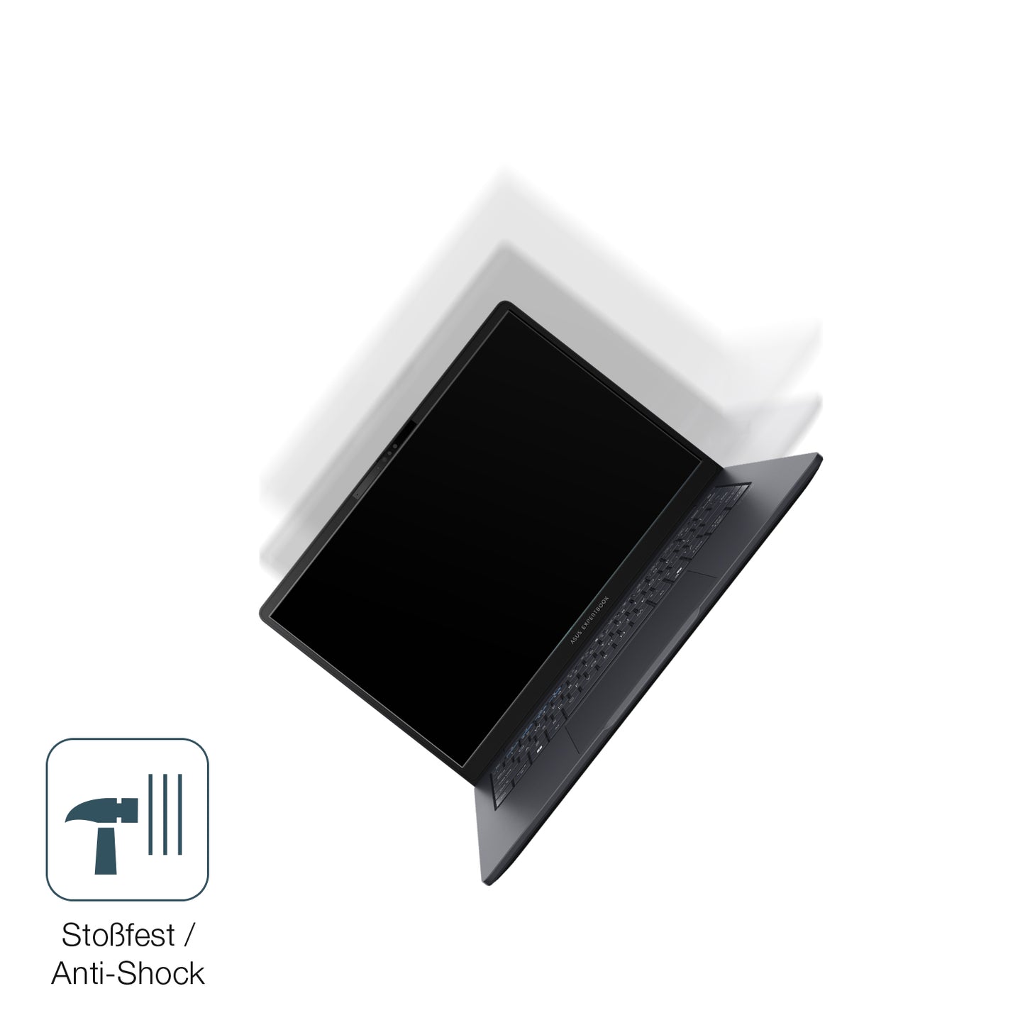 Schutz gegen Kratzer auf dem Asus ExpertBook B5 B5405 Glas durch Schlüssel, Stöße gegen die Tischkante oder Stürze
