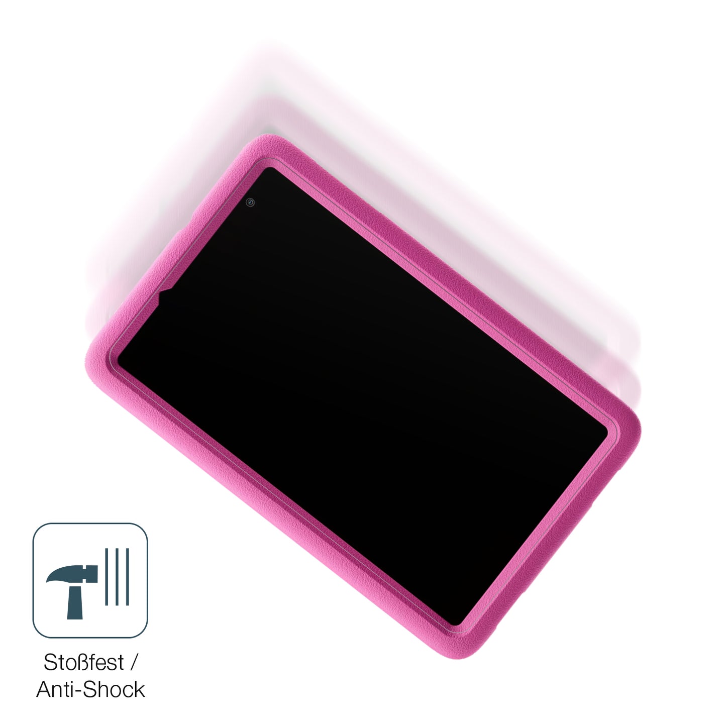 Schutz gegen Kratzer auf dem Blackview Tab A5 Kids Glas durch Schlüssel, Stöße gegen die Tischkante oder Stürze