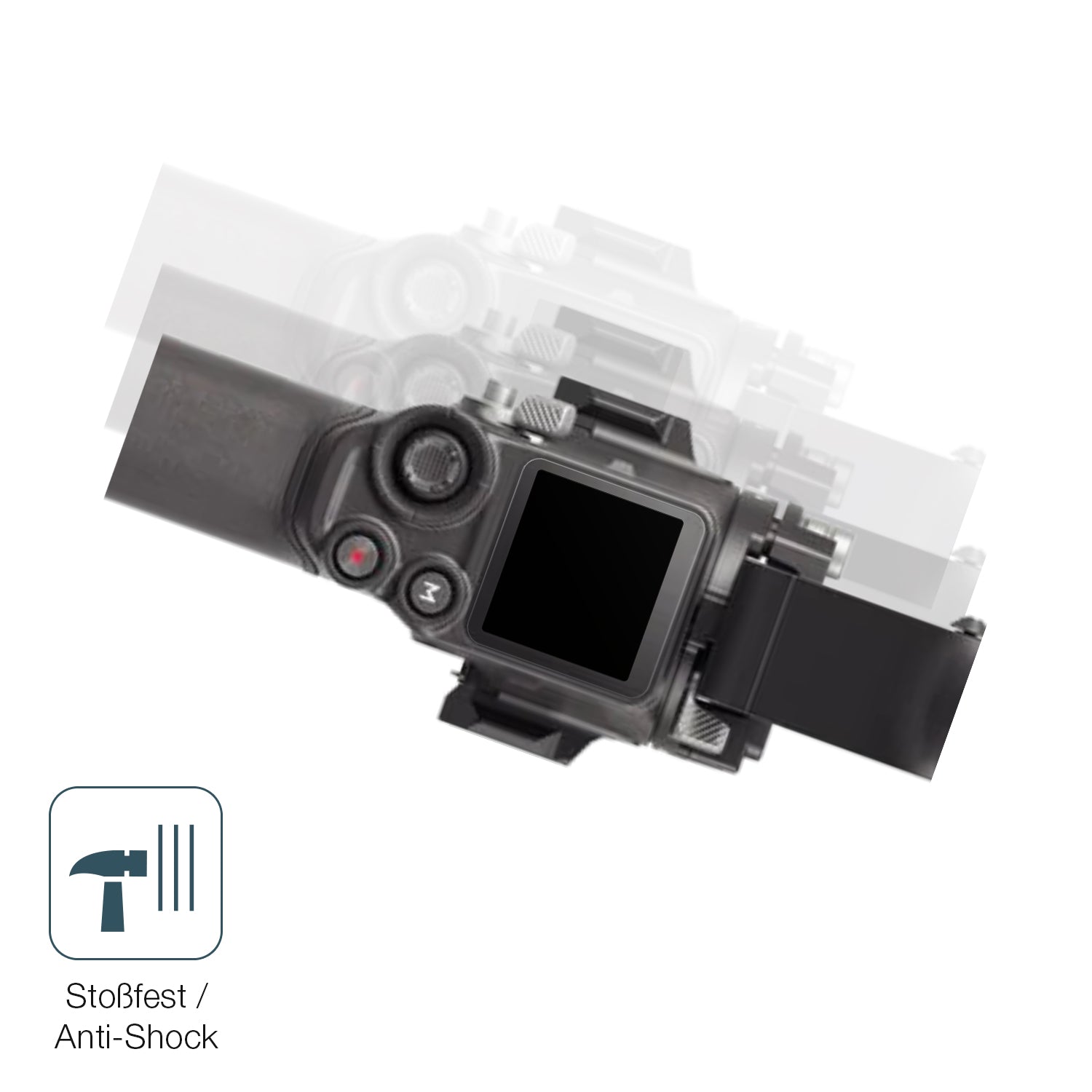 Schutz gegen Kratzer auf dem DJI RS 4 Pro Glas durch Schlüssel, Stöße gegen die Tischkante oder Stürze