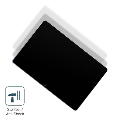 Schutz gegen Kratzer auf dem FanyFish 13 Tablet Glas durch Schlüssel, Stöße gegen die Tischkante oder Stürze