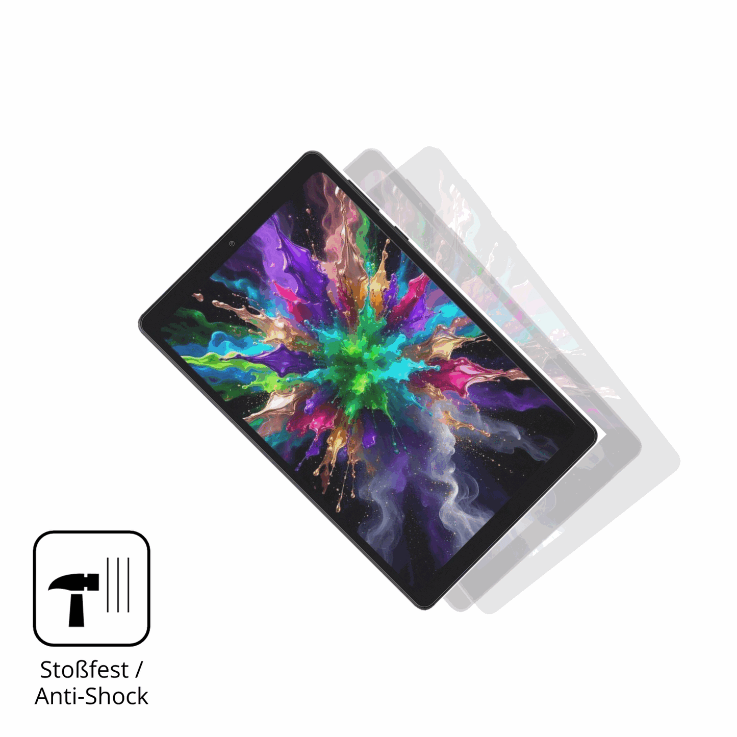 Schutz gegen Kratzer auf dem Headwolf FPad 6 Glas durch Schlüssel, Stöße gegen die Tischkante oder Stürze