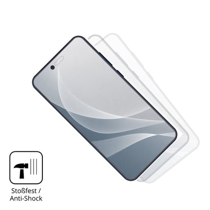 Schutz gegen Kratzer auf dem Hisense T55 Glas durch Schlüssel, Stöße gegen die Tischkante oder Stürze
