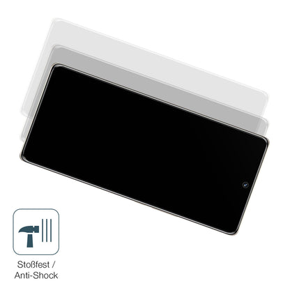 Schutz gegen Kratzer auf dem Honor 80 SE Glas durch Schlüssel, Stöße gegen die Tischkante oder Stürze