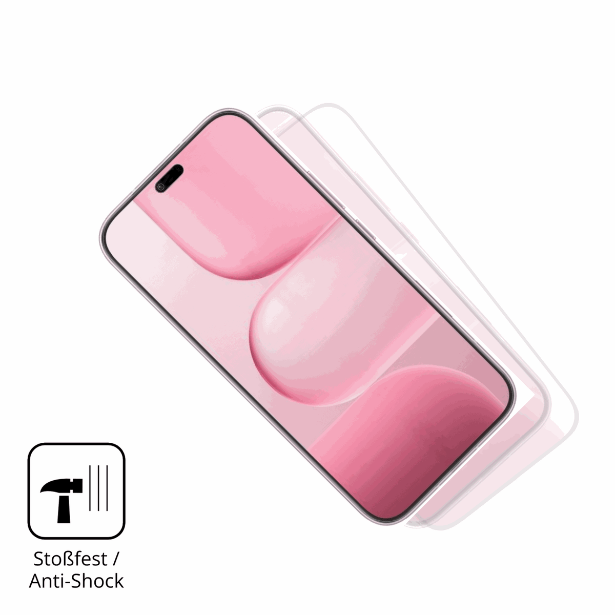 Schutz gegen Kratzer auf dem Honor X80i Glas durch Schlüssel, Stöße gegen die Tischkante oder Stürze