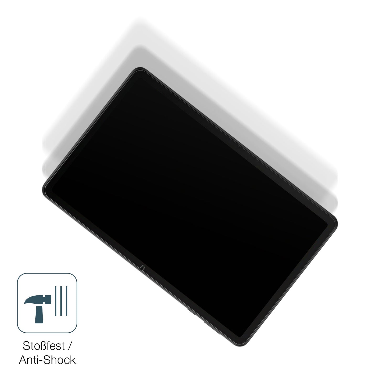Schutz gegen Kratzer auf dem Huawei MatePad SE Glas durch Schlüssel, Stöße gegen die Tischkante oder Stürze