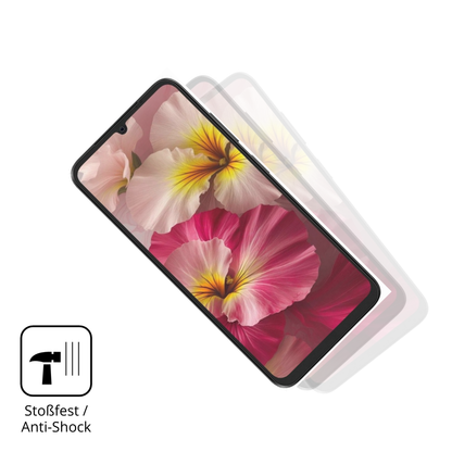 Schutz gegen Kratzer auf dem Lava Bold N2 Lite Glas durch Schlüssel, Stöße gegen die Tischkante oder Stürze