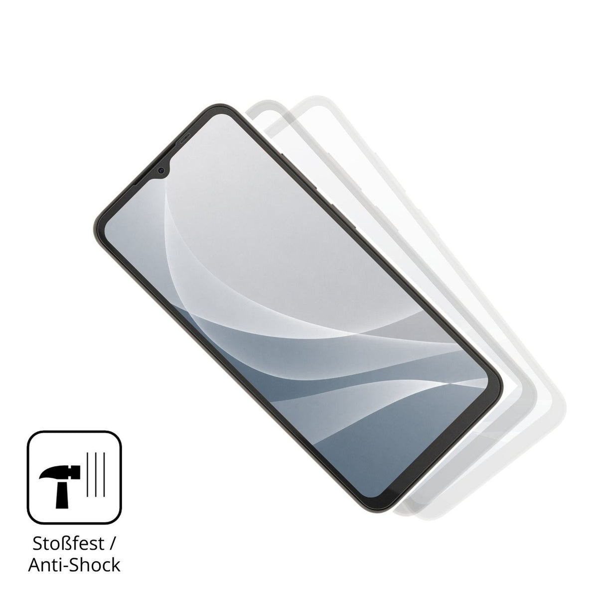 Schutz gegen Kratzer auf dem Lava Smart 4 Glas durch Schlüssel, Stöße gegen die Tischkante oder Stürze